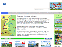 Tablet Screenshot of erlebnisradtour.de
